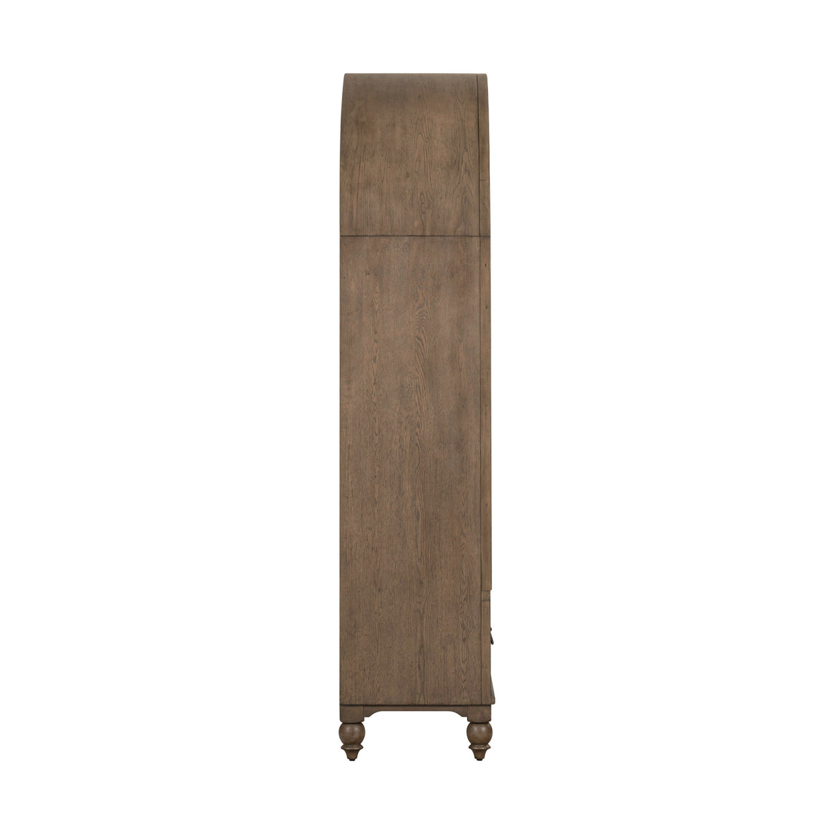 Americana Farmhouse Arched Display Cabinet
