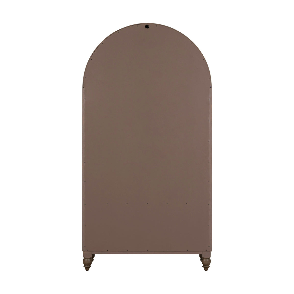Americana Farmhouse Arched Display Cabinet