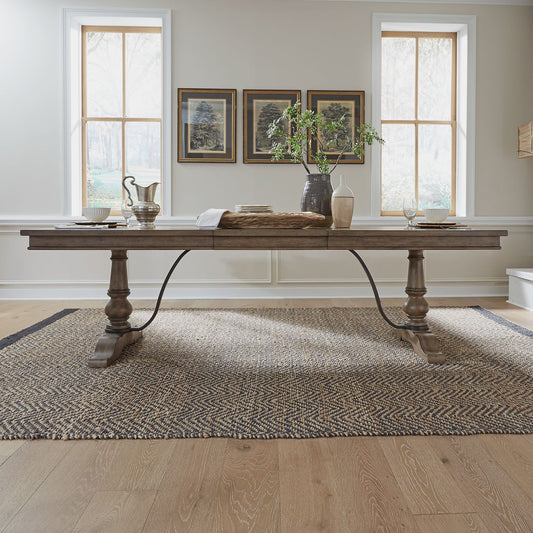 Americana Farmhouse Trestle Table Top