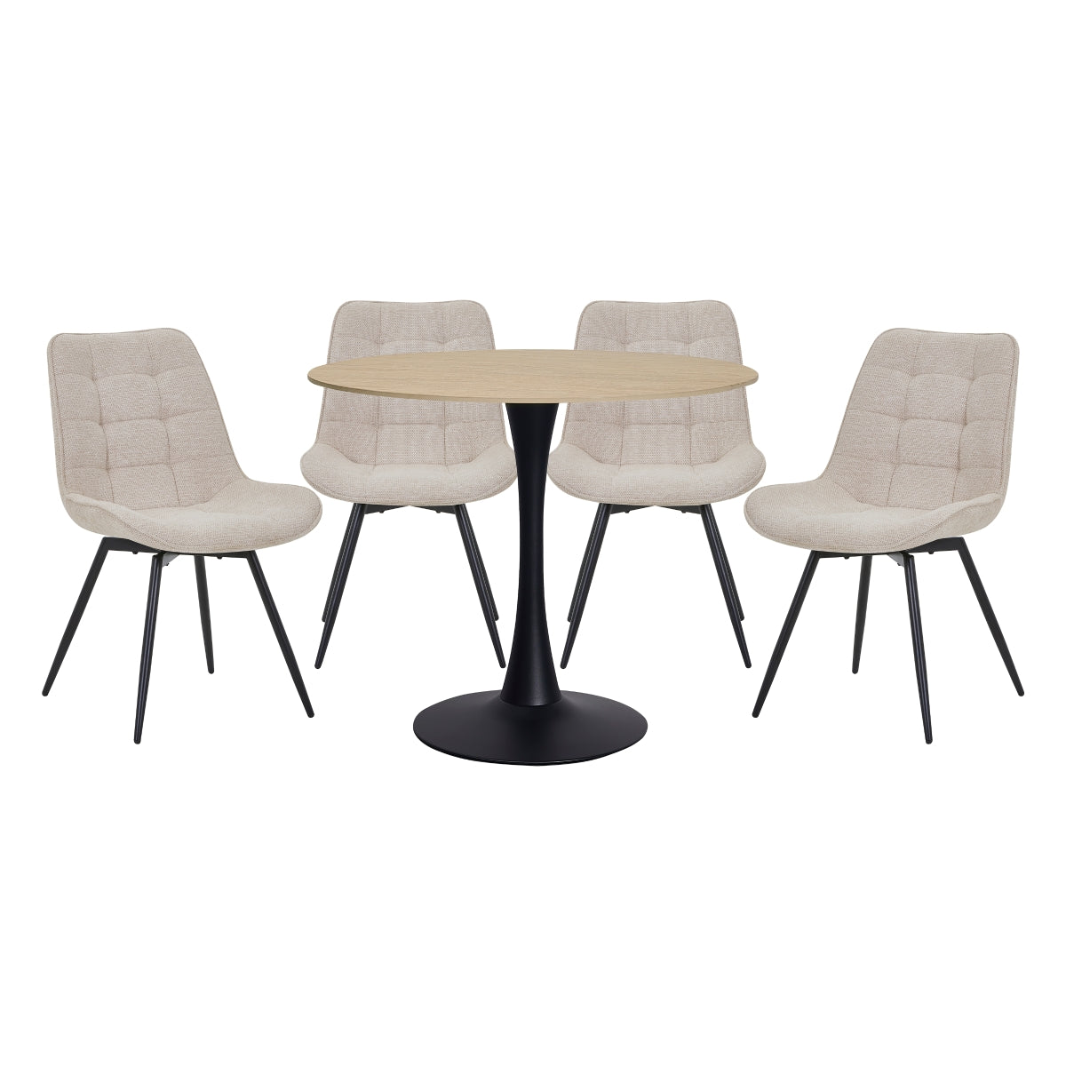 Tulipana 5-Piece Dining Set