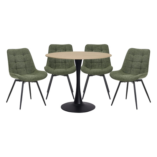 Tulipana 5-Piece Dining Set