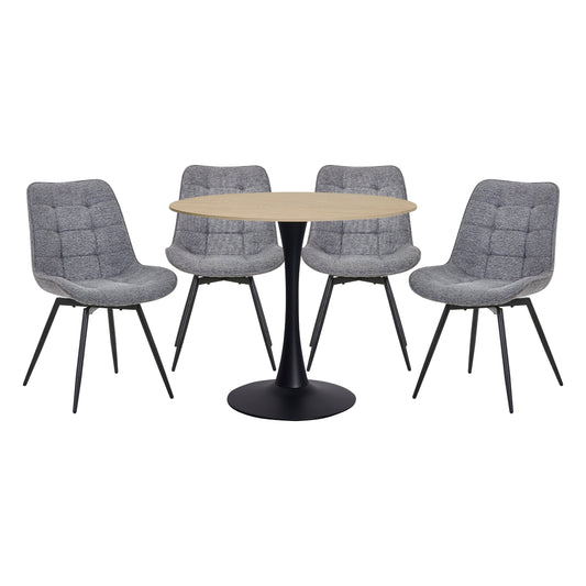 Tulipana 5-Piece Dining Set