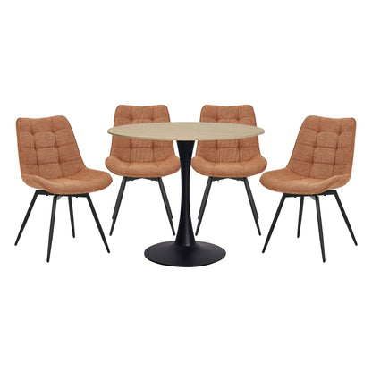 Tulipana 5-Piece Dining Set