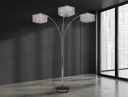 Floor Lamp (6217F-SV)