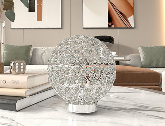 Crystal Globe Table Lamp (6262T-2)