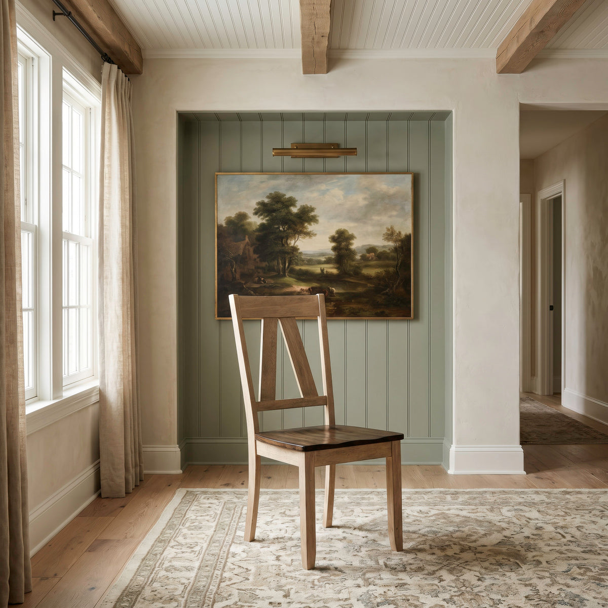 Lindsey Farm Splat Back Side Chair (RTA)