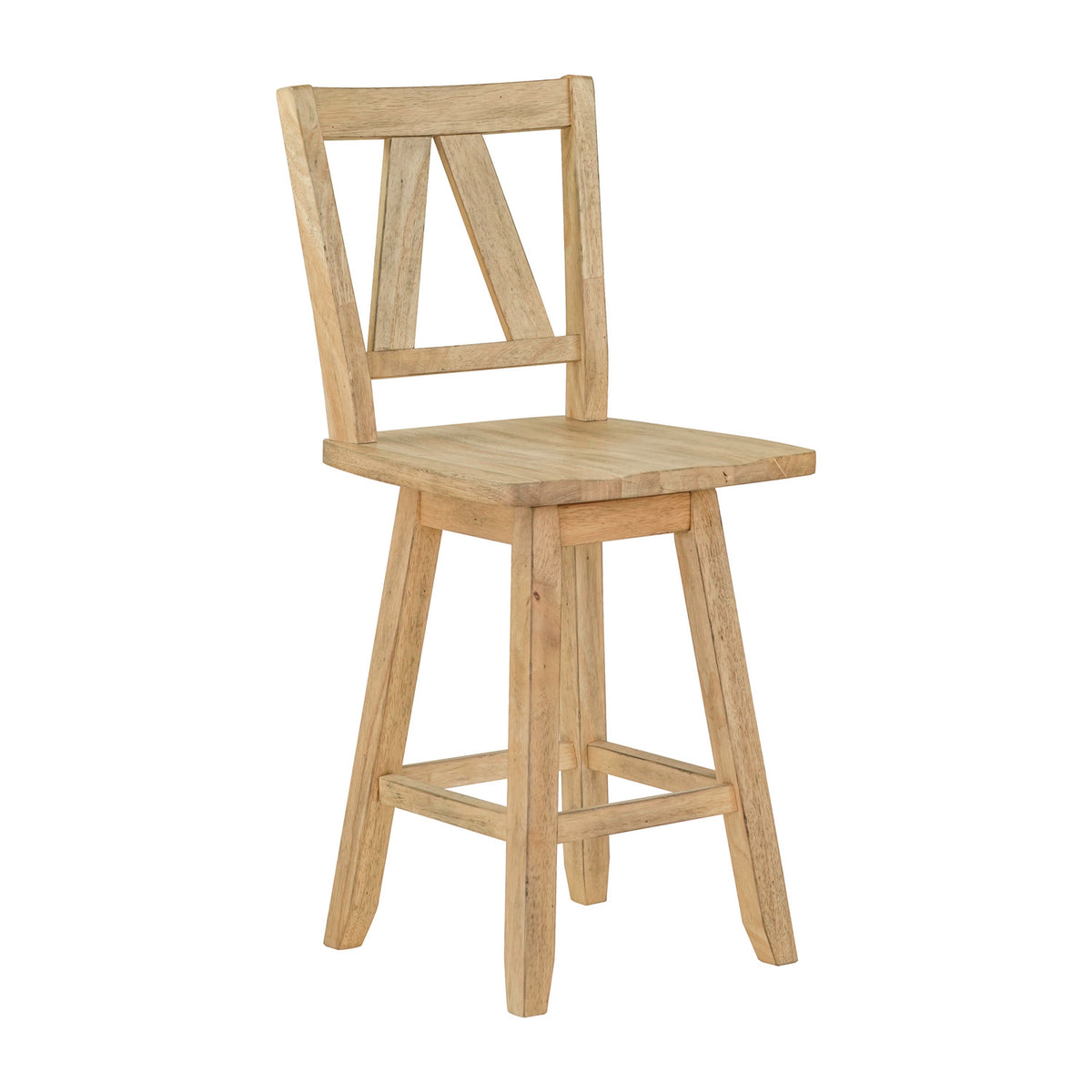Lindsey Farm Counter Height Swivel Chair (RTA)