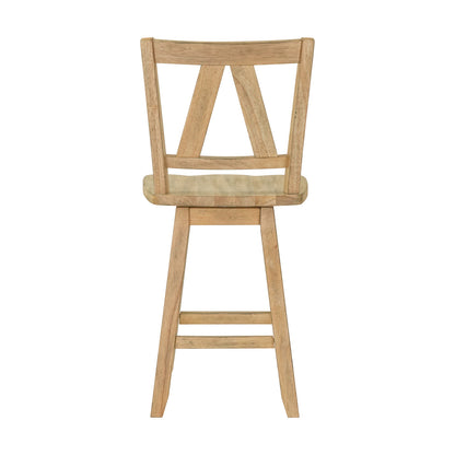 Lindsey Farm Counter Height Swivel Chair (RTA)