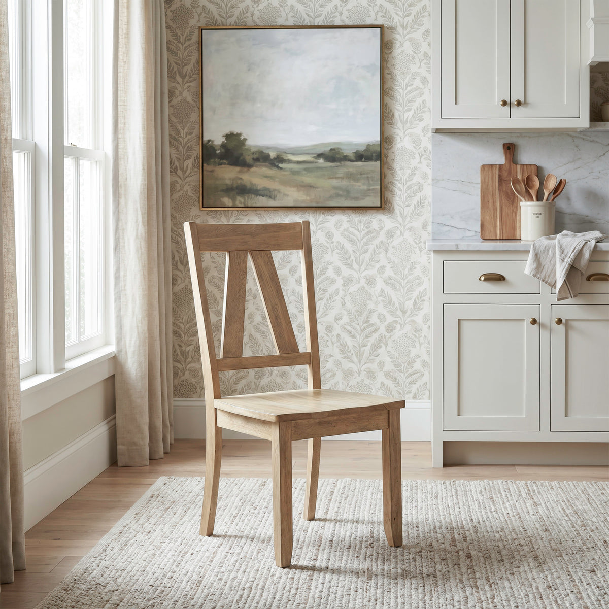Lindsey Farm Splat Back Side Chair (RTA)