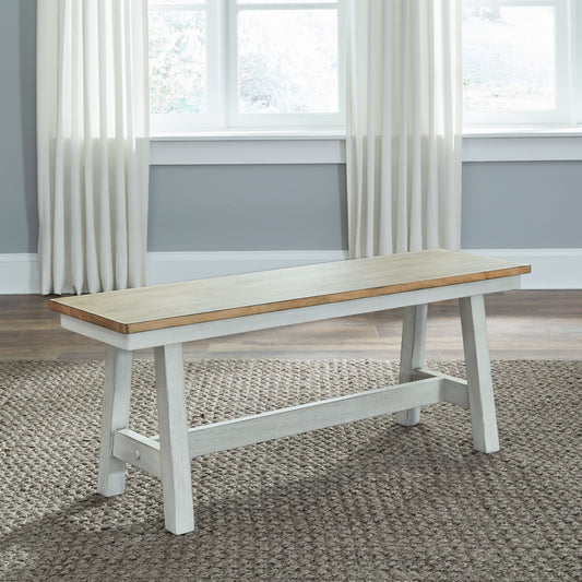 Lindsey Farm Backless Bench (RTA) (62WH-C9000B)