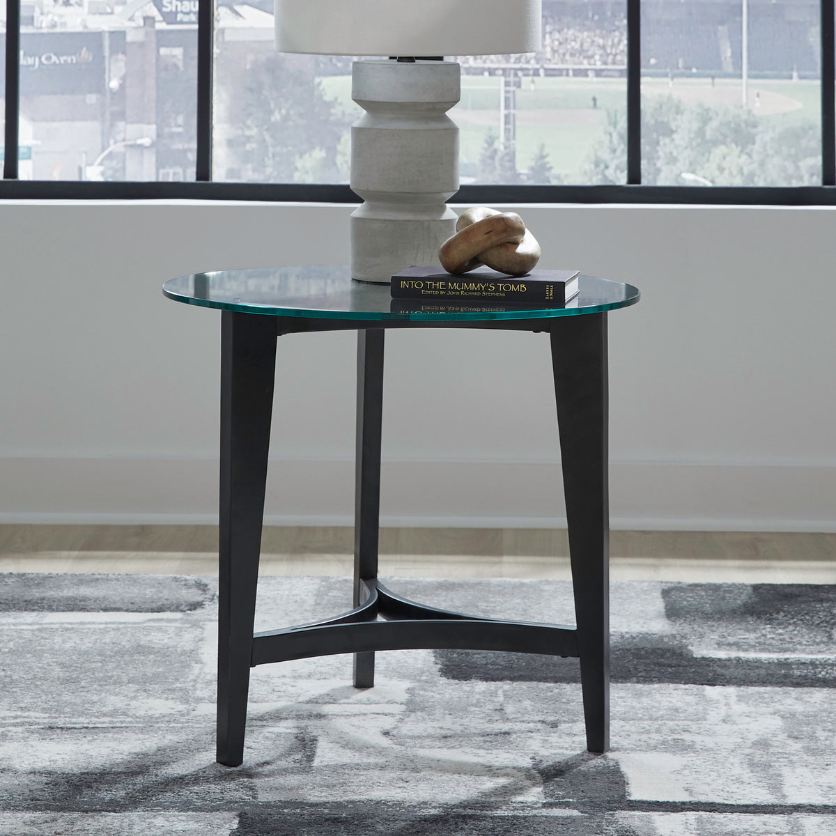 Capri Round End Table