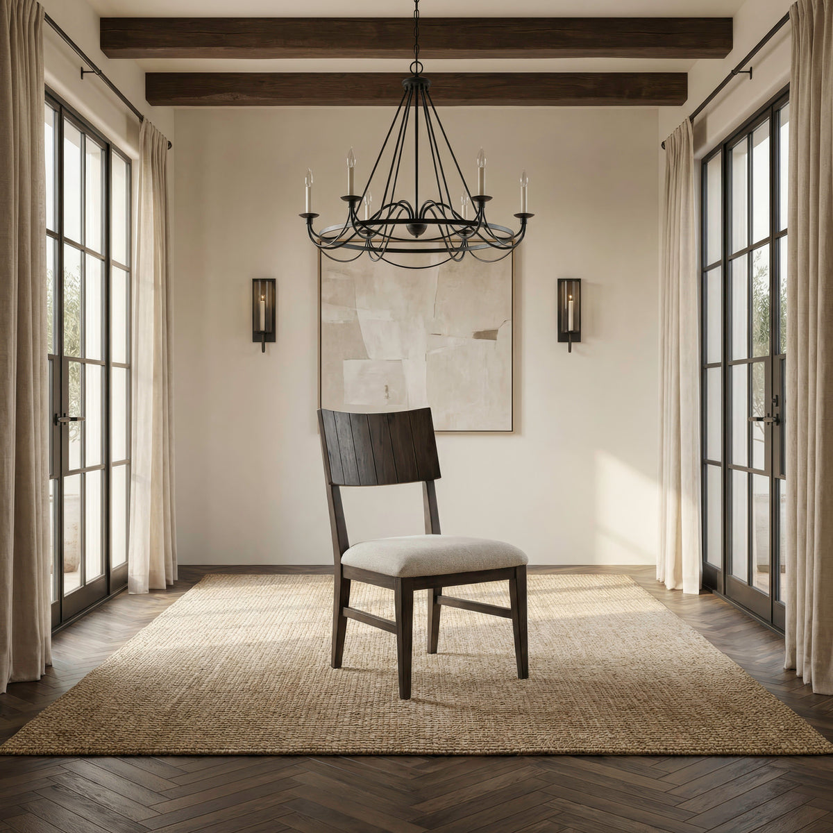 Stillwater Panel Back Side Chair (RTA)