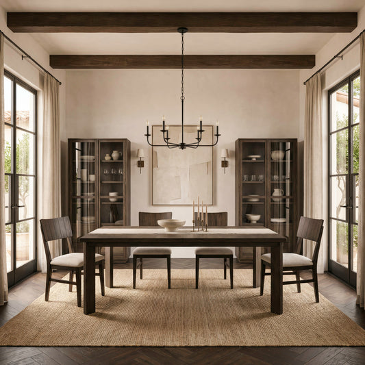 Stillwater Opt 5 Piece Rectangular Table Set