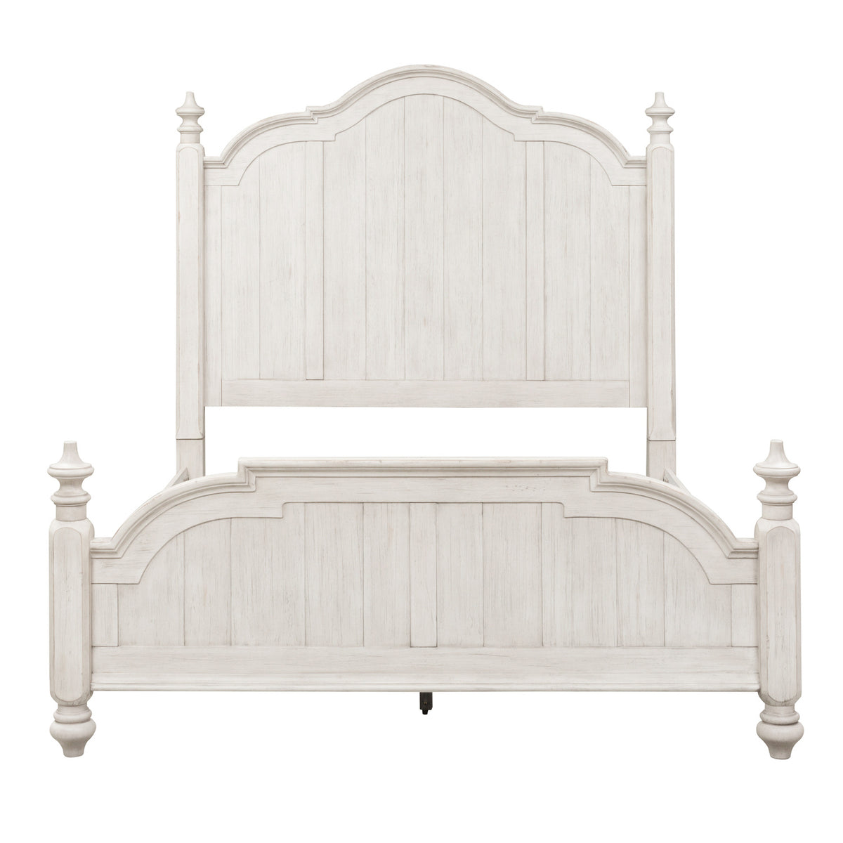 Farmhouse Reimagined Queen Poster Bed, Dresser & Mirror, Chest, Night Stand Bedroom Set