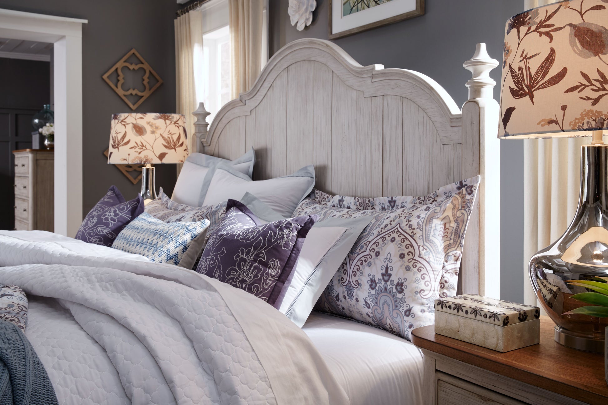 Farmhouse Reimagined Queen Poster Headboard