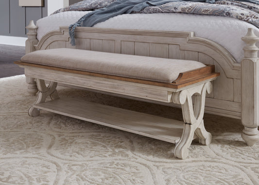 Farmhouse Reimagined Bed Bench