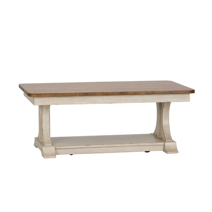 Farmhouse Reimagined 3 Piece Set (1-Cocktail 2-End Tables)