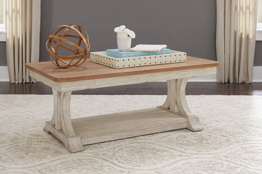 Farmhouse Reimagined Rectangular Cocktail Table