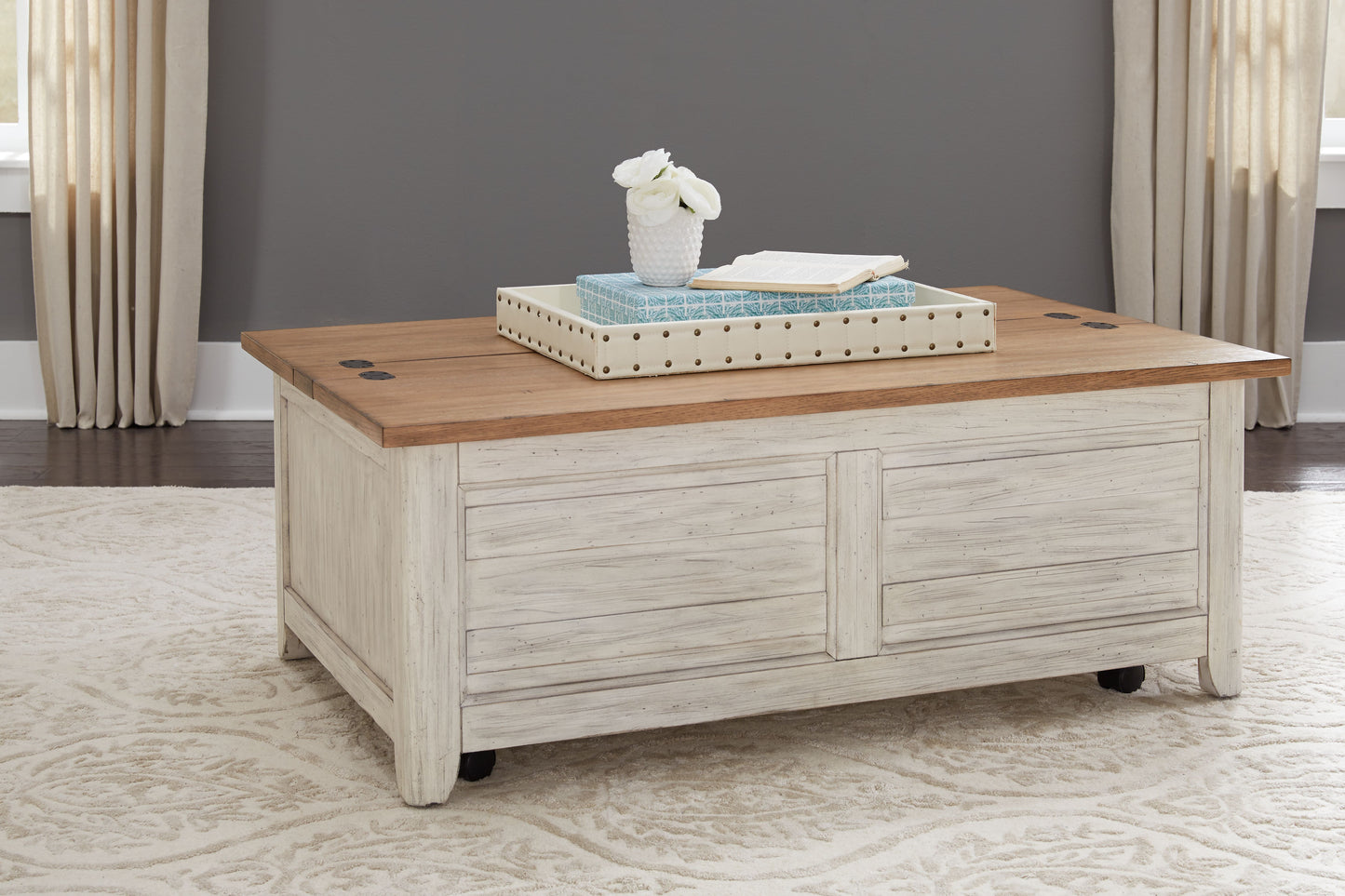 Farmhouse Reimagined Storage Trunk