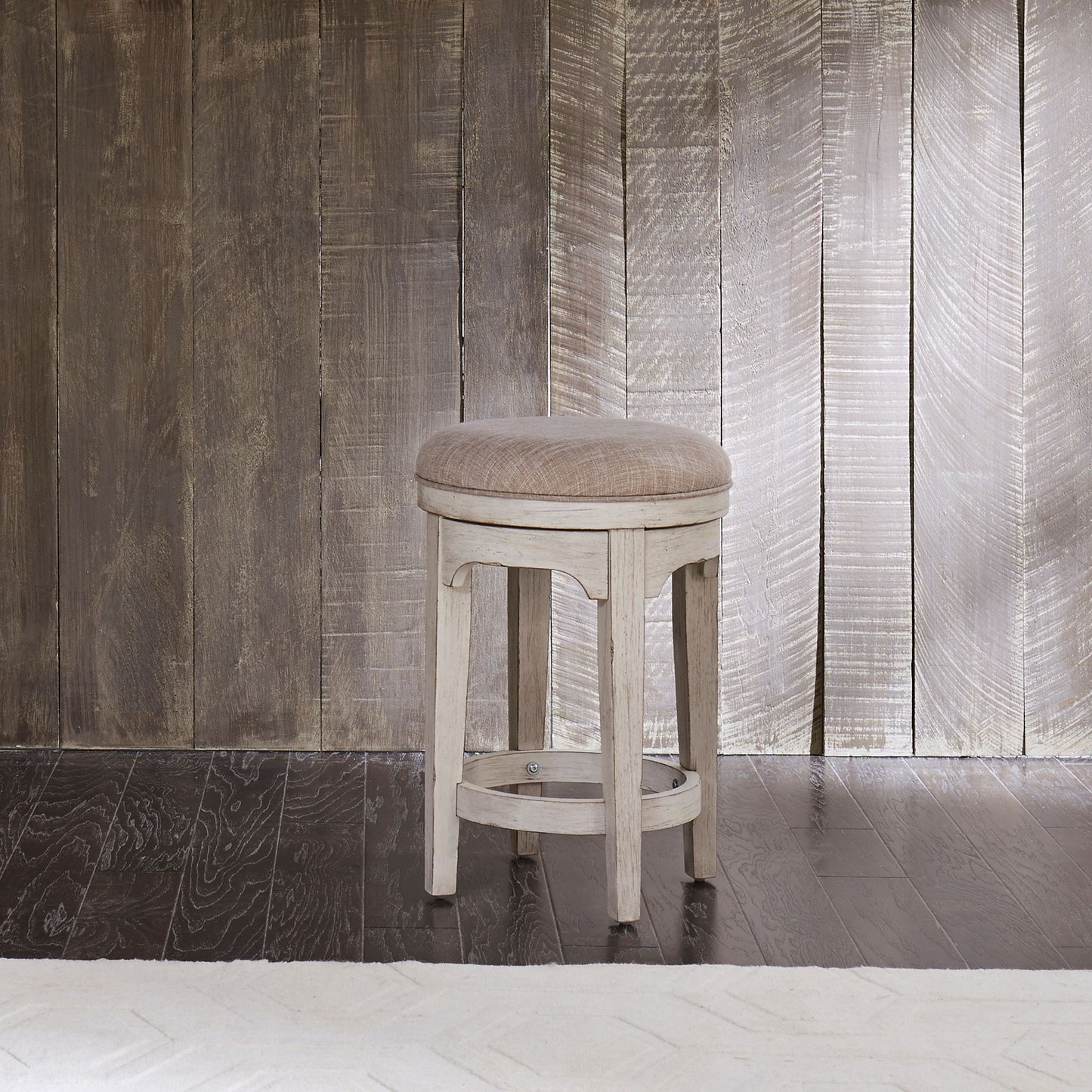 Farmhouse Reimagined Console Swivel Stool