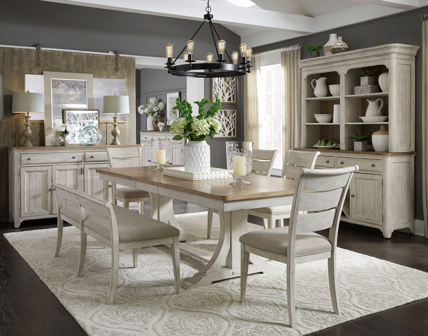 Farmhouse Reimagined Trestle Table Base