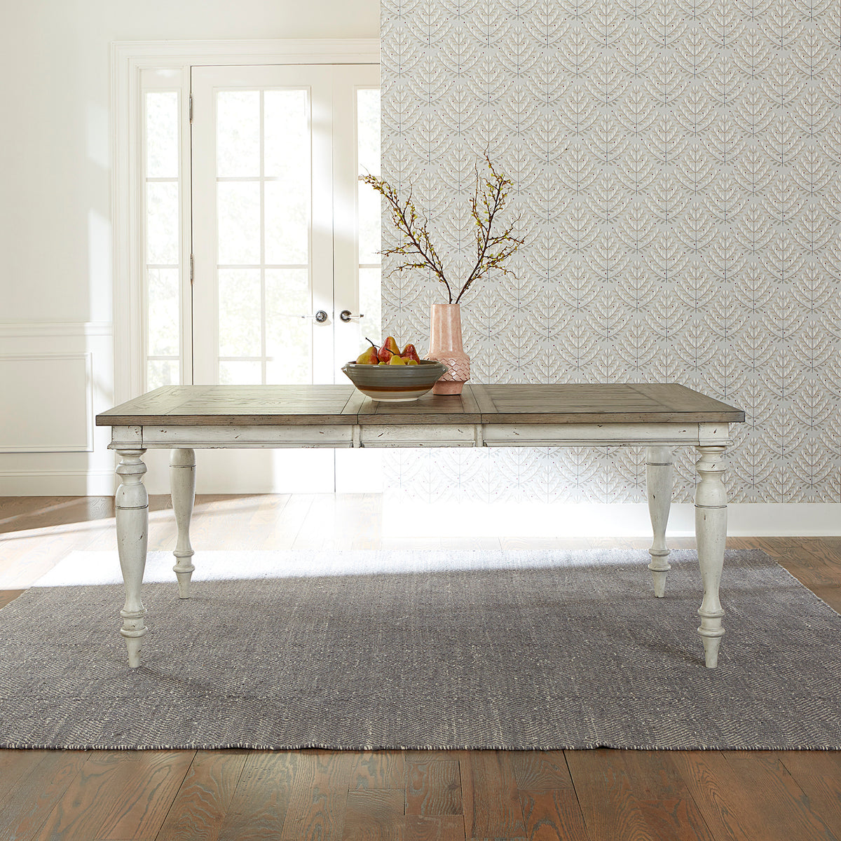 Whitney 7 Piece Trestle Table Set