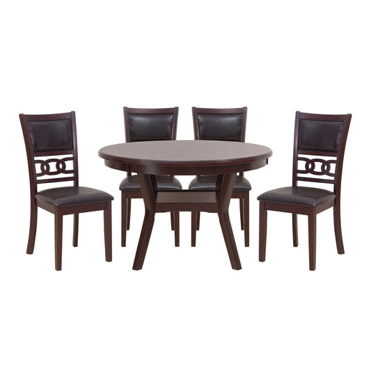 5Pc Pack Dinig Set, Ebony Mindy Wood