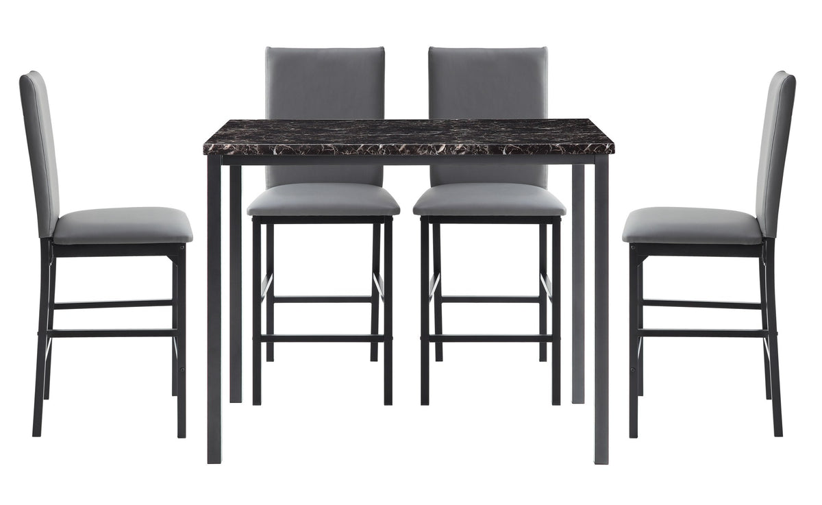 Counter Height Chair, Gray (4/Ctn)