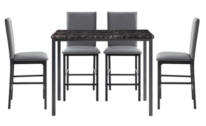 Counter Height Chair, Gray (4/Ctn)