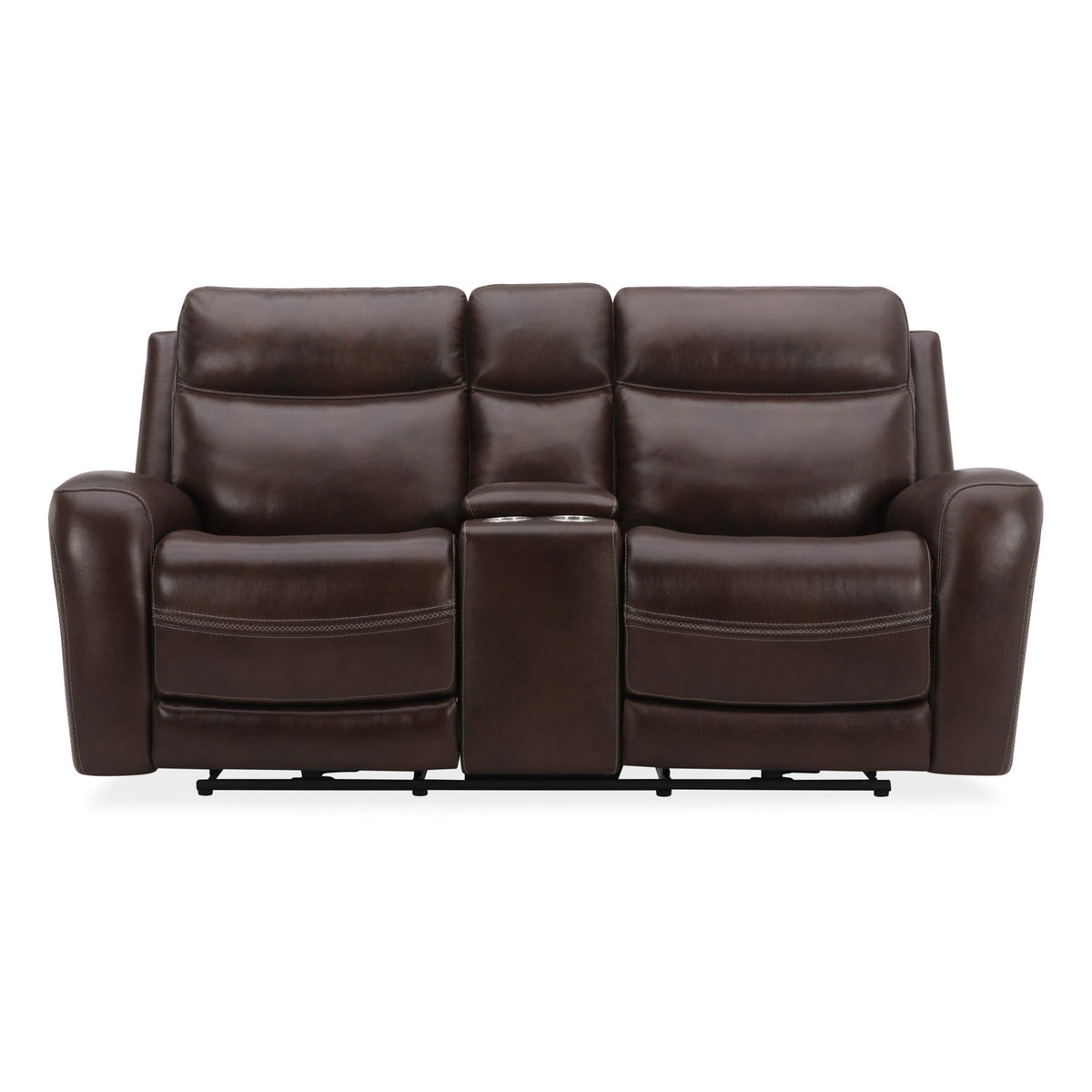 Blair Loveseat w/Console P2 & ZG - Cognac