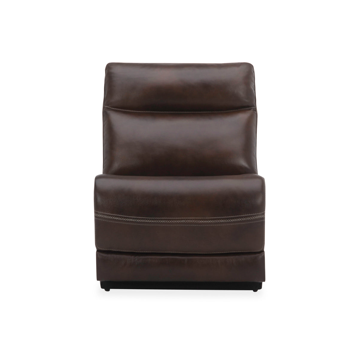 Blair Armless Chair - Cognac