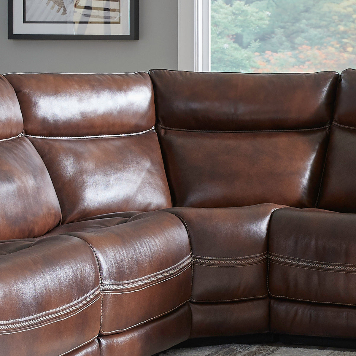 Blair Corner Wedge - Cognac