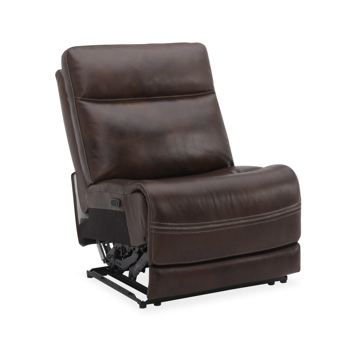 Blair Armless Recliner P2 & ZG - Cognac