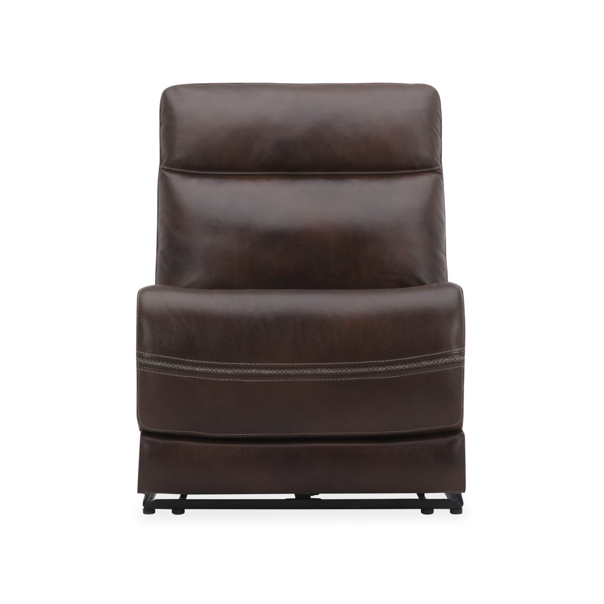 Blair Armless Recliner P2 & ZG - Cognac