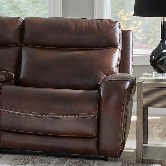 Blair R Arm Recliner P2 & ZG - Cognac