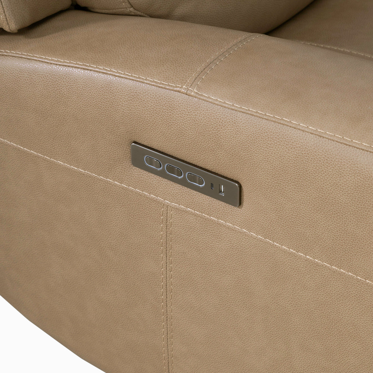 Carrington L Arm Recliner P3 & ZG - York Sand