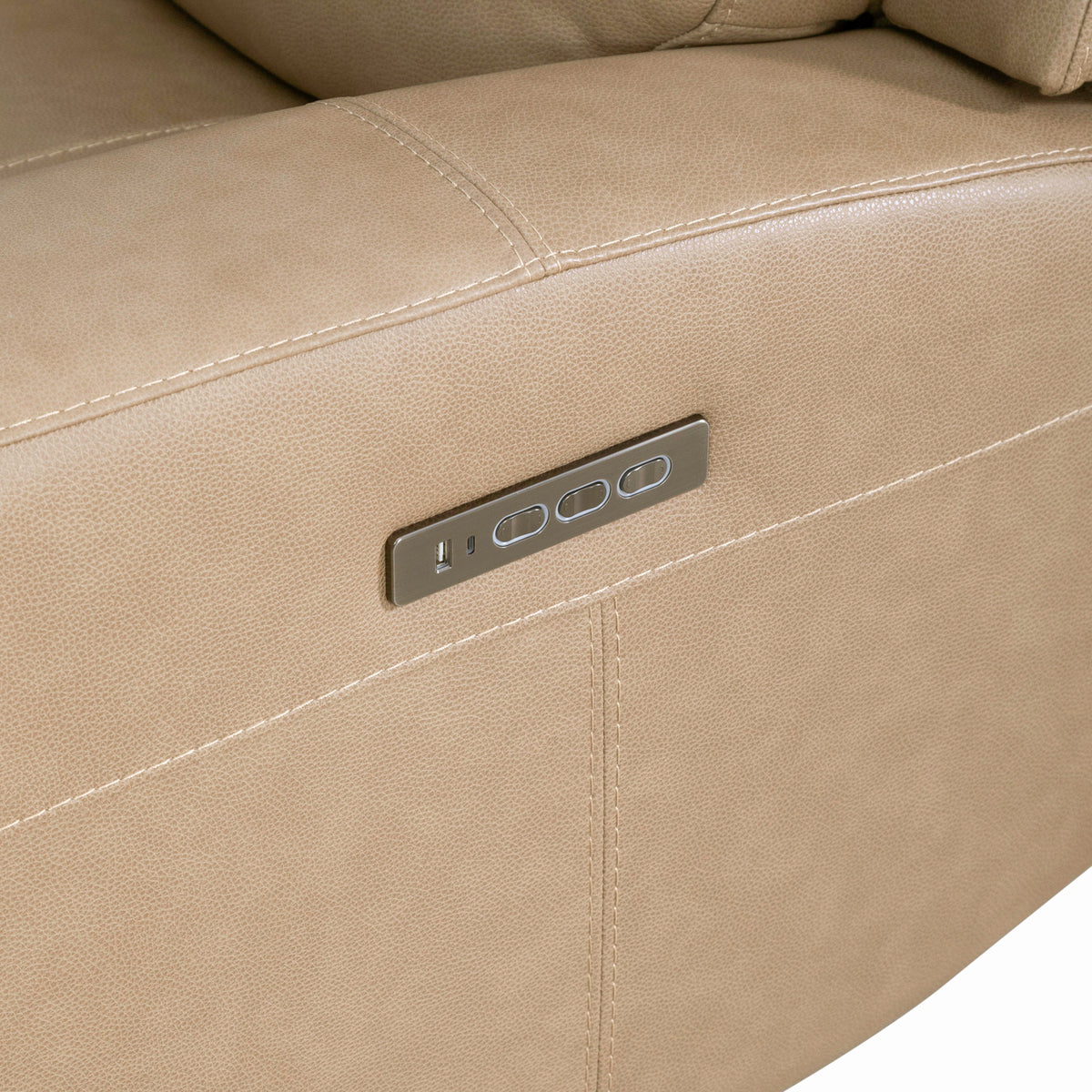 Carrington R Arm Recliner P3 & ZG - York Sand