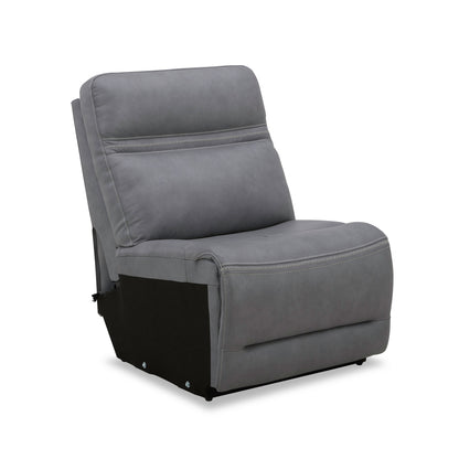 Cooper Armless Chair - Blue Gray