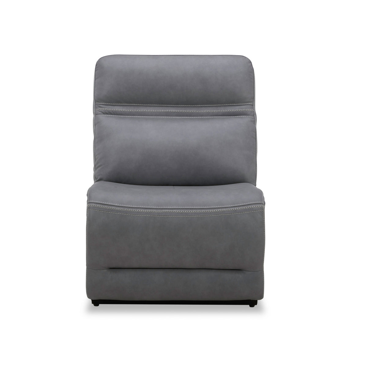 Cooper Armless Chair - Blue Gray
