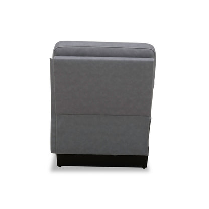 Cooper Armless Chair - Blue Gray
