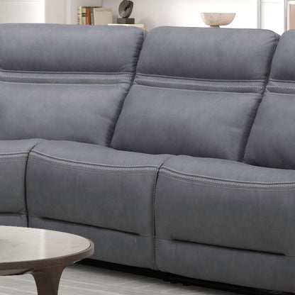 Cooper Armless Chair - Blue Gray