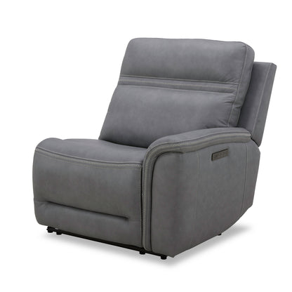Cooper R Arm Recliner P3 & ZG - Blue Gray