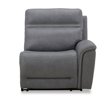 Cooper R Arm Recliner P3 & ZG - Blue Gray