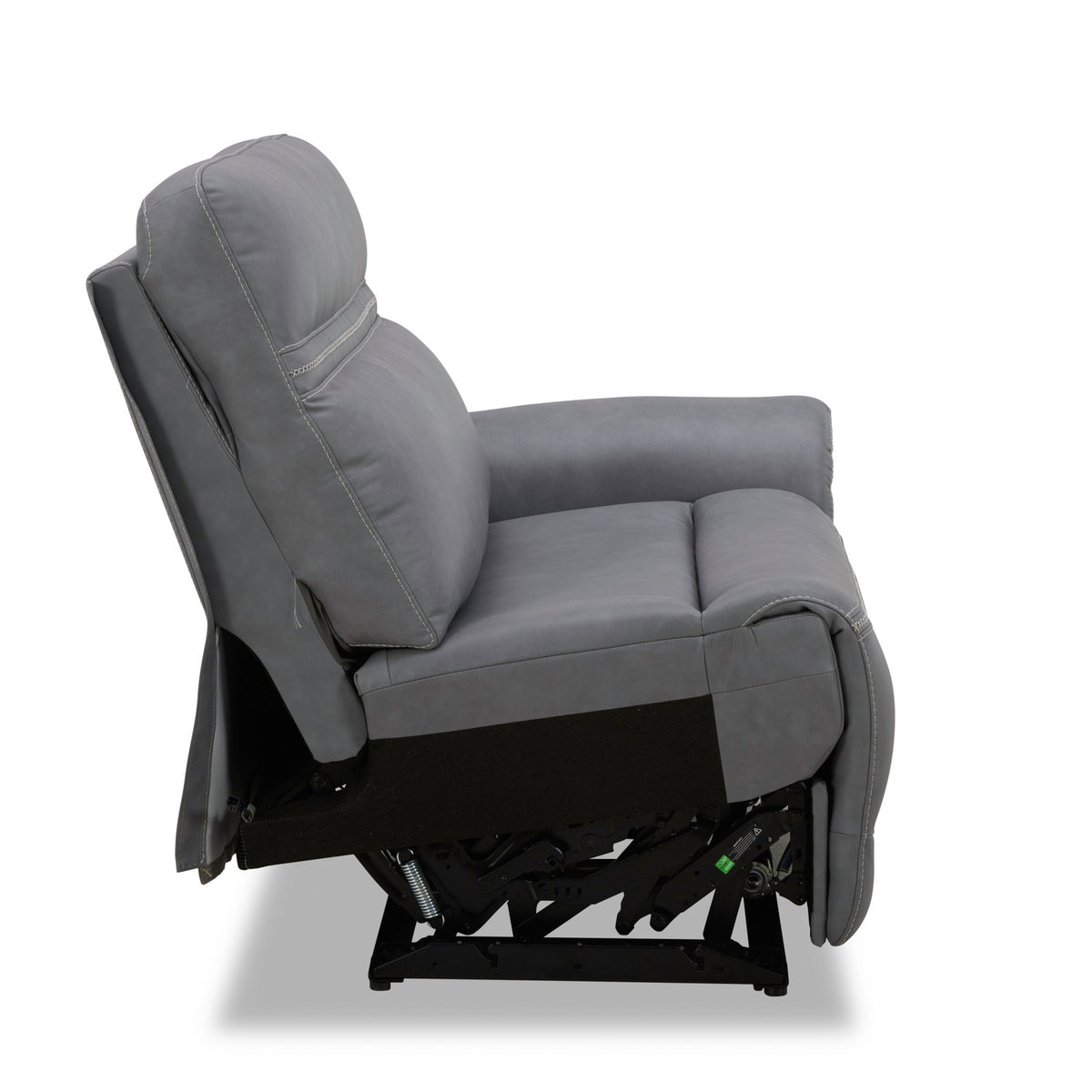 Cooper R Arm Recliner P3 & ZG - Blue Gray