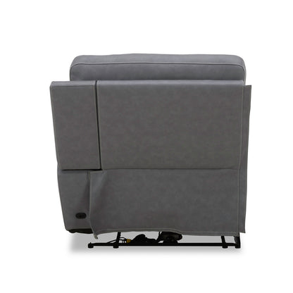 Cooper R Arm Recliner P3 & ZG - Blue Gray