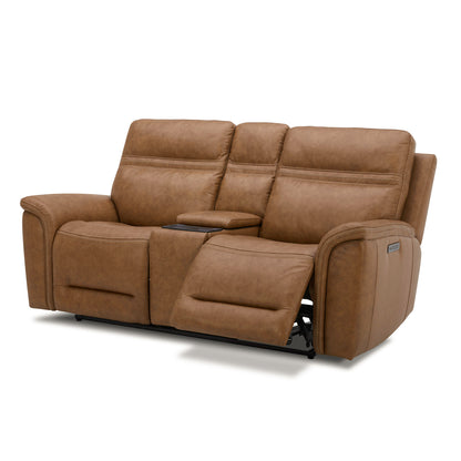 Cooper Loveseat w/Console P3 & ZG - Camel