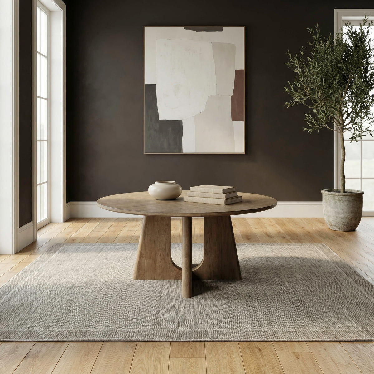 Hendrix Place Round Cocktail Table
