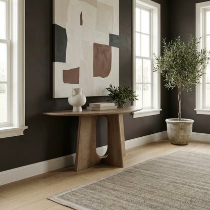 Hendrix Place Demilune Sofa Table