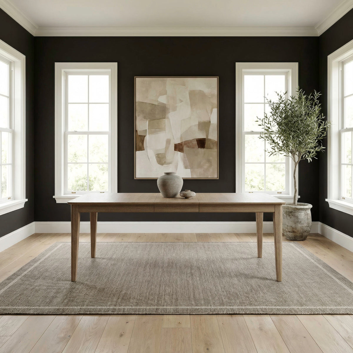 Hendrix Place Rectangular Leg Table
