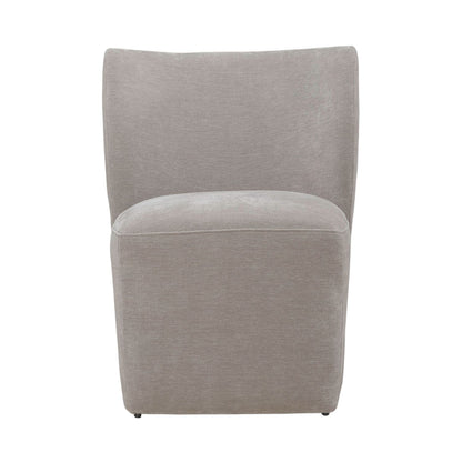 Accent Dining Chair w/ Casters - Truffle